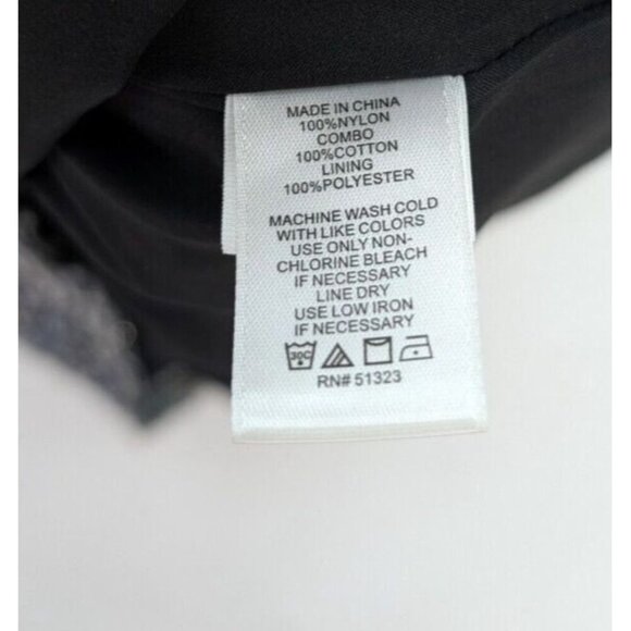 Cece Women's Dress Size 12P Woven Shift Mini Short Sleeve Metallic Shimmer - Picture 12 of 14